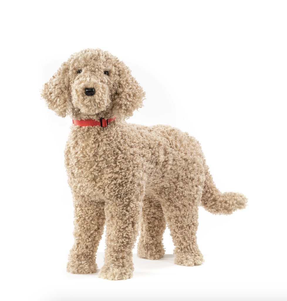 Perro Doogle Golden Footrest