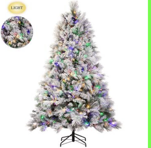 Pino Nieve Multicolor 7'