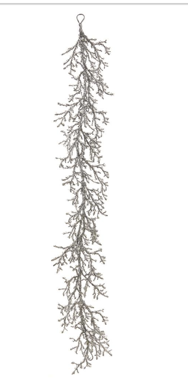 Guirnalda Plata Hielo 5' 