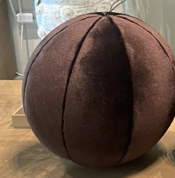 Esfera Terciopelo Cafe 47cm