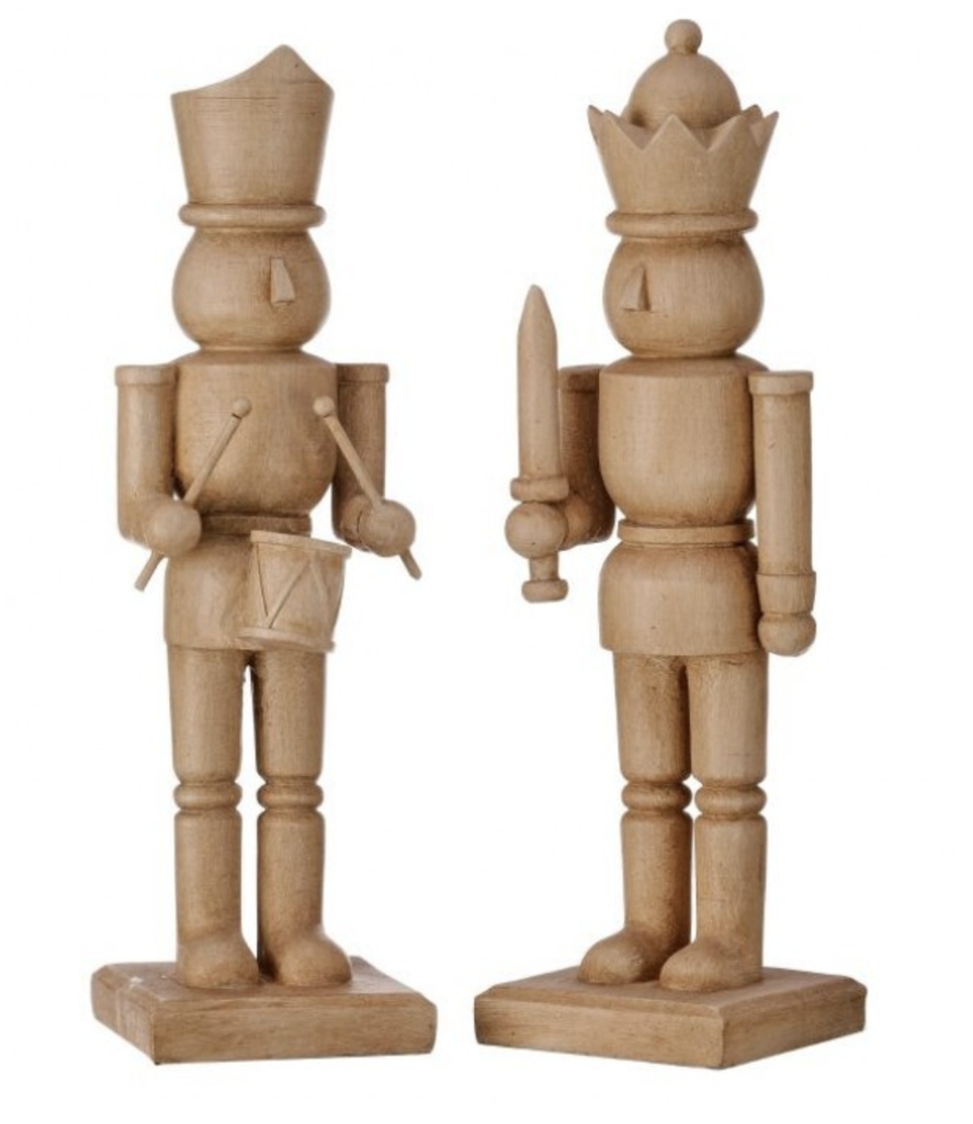 Cascanuez Madera 10" set 2