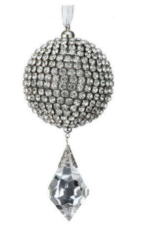 Esfera Diamante Piedra Acrilico 6.5"