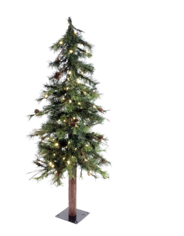 Pino Verde  Piñas 7'x44" 250LED