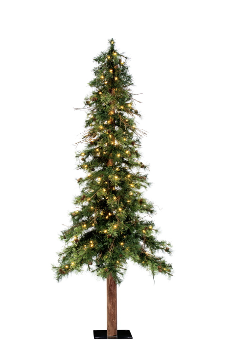 Pino Verde  Piñas 7'x44" 250LED
