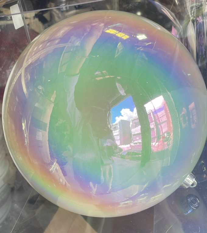 Esfera Blanco Tornasol 