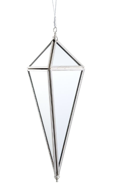 Colgante Piramide Espejo 10"