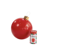 Esfera Rojo Inflable 18"