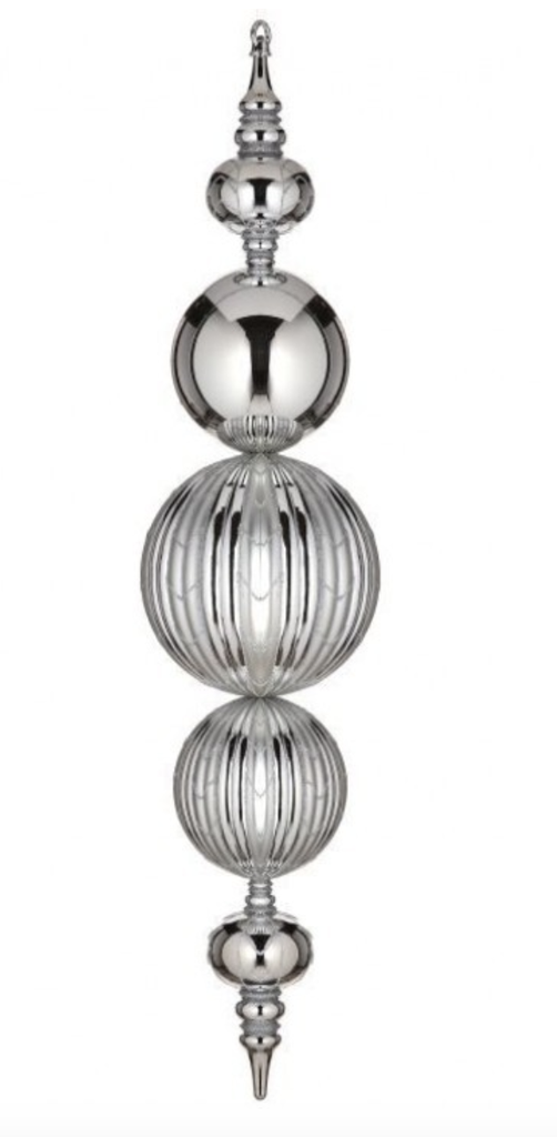 Finial Plata 43"