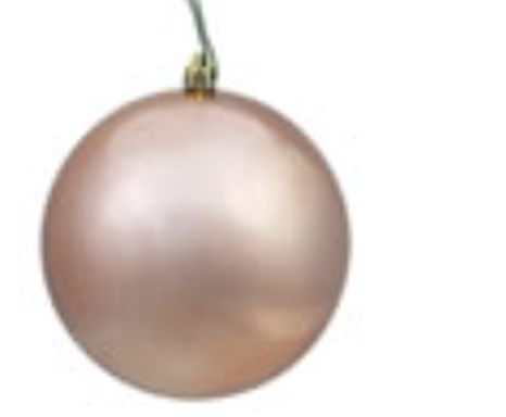 Esfera Rosegold Shiny 12"