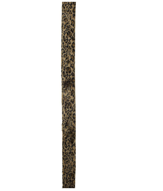 Liston Animal Print Pelo 5"x10 Yardas