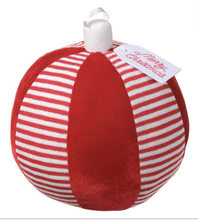 Esfera Tela Rayas 12"