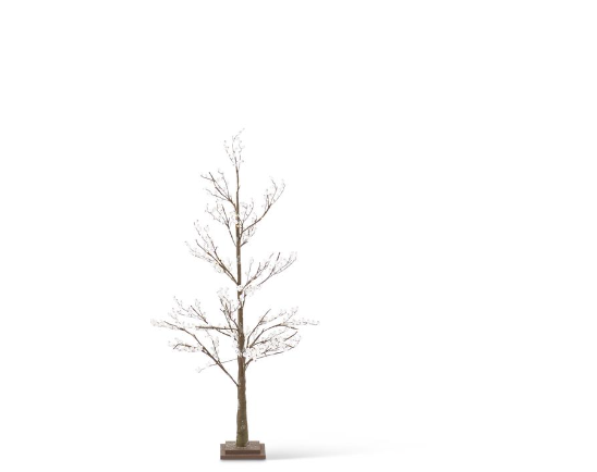 Arbol Blanco Berry Led 7.5' 
