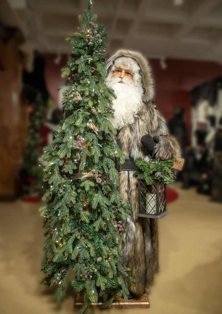 Santa Winter Berry 57"