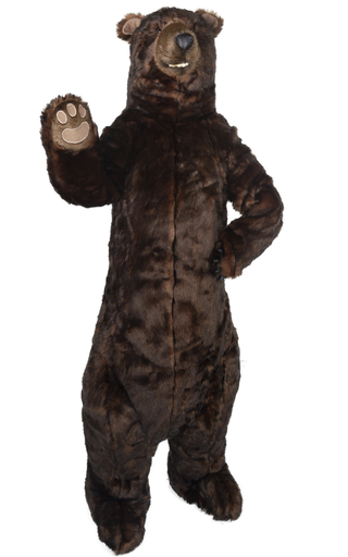 [75085] Oso Canela Parado  58"