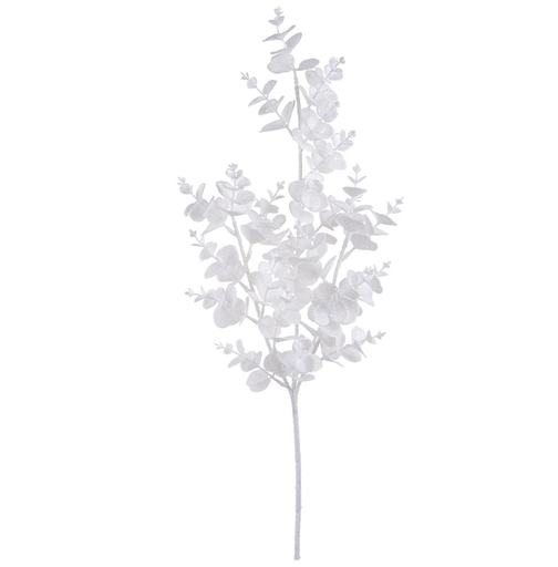 [XAS810-WH]  Vara Blanco Eucalipto Glitter