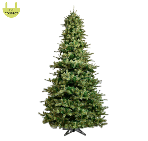 [YTT837-GR] Pino Verde Ancho Canadiense 7.5x72" 750Led(Ec)