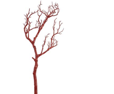 Vara Rojo Tronco 25"