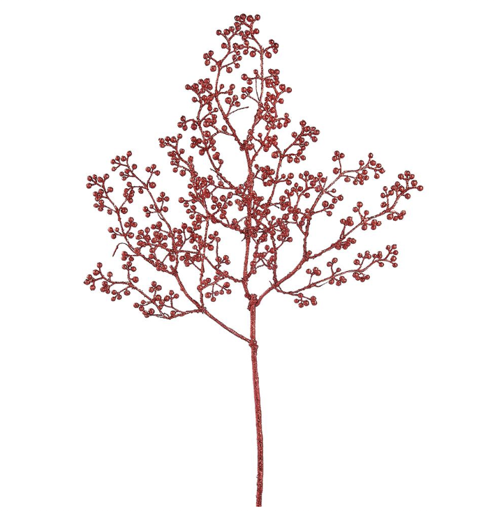 Vara Rojo Berry Glitter