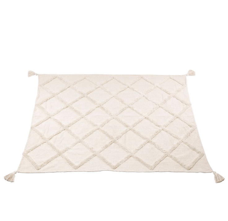 Throw Beige Algodón 50"x60"