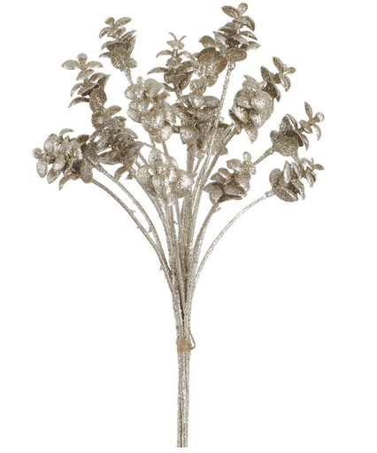 [XAR523-GO] Vara Champagne Jade Glitter 23"