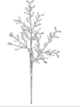 [XAS473-SI] Vara Plata Hielo 24"