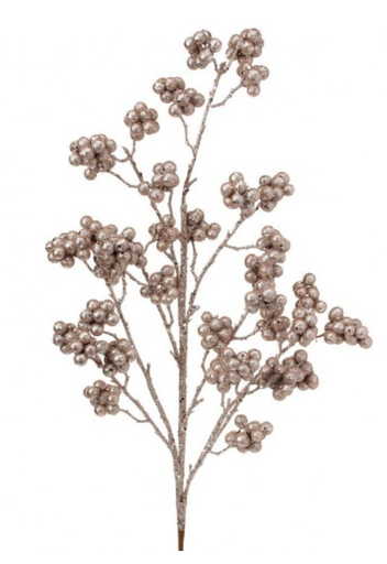 [MTX60345] Vara Rose Gold Berry Glitter 29"