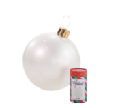 Esfera Blanco Inflable 30"