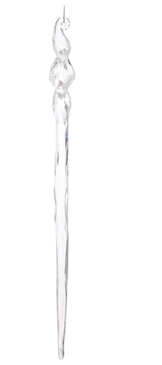 [XN0311-CW] Icicle Acrilico Glitter 12.75"