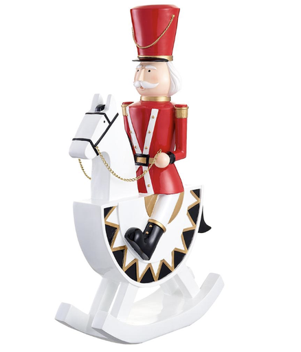 [XSH636-RE/WH] Cascanuez Caballo 28"