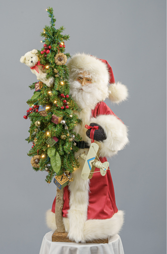 [12507] Santa Night Before Christmas Chico 29"