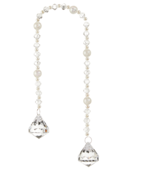 [G4516361] Guirnalda Perla Acrilico 18"