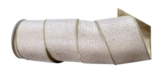 [MTX74917] Liston Champagne Damask 4" x 5Y