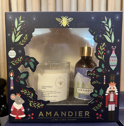 Set Vela Spray Pino Chico