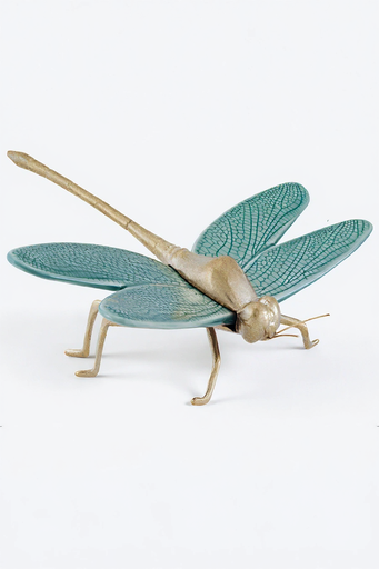 [LE045VCN] Libelula Verde Menta