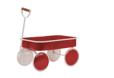 [87027__1] Vagon Rojo Metal