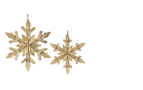 Set 2 Copo Oro Madera