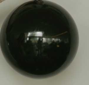 [MTX31808-BLCK] Esfera Negro Shiny 250mm