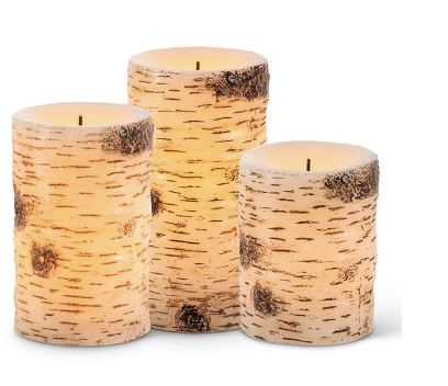 Set 3 Vela Birch 6"