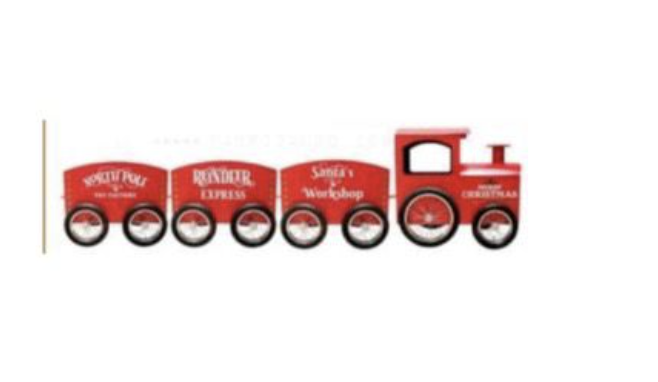 Tren Rojo 73x45x300 Cm