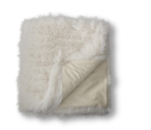 [18902C-WH] Throw Blanco 60"