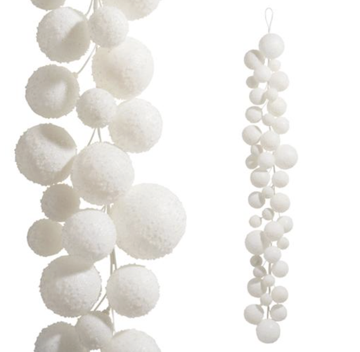 [G4432719] Guirnalda Esfera Nieve 4 Pies