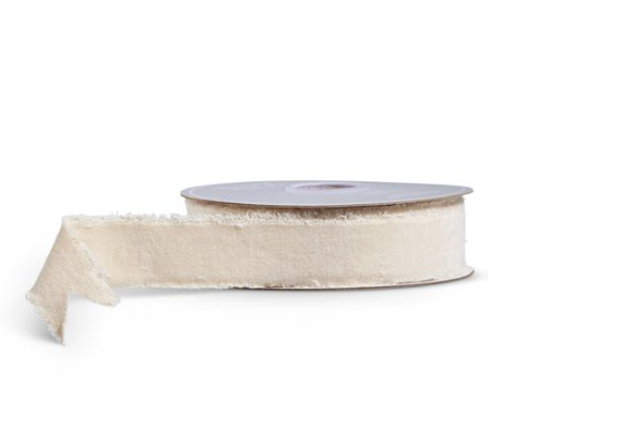 Liston Beige Velvet 1.5"x10 Yardas 