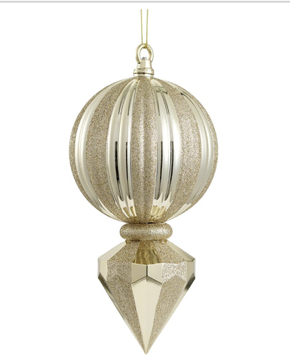 [XN1360-CN/CN] Finial Champagne Glitter 