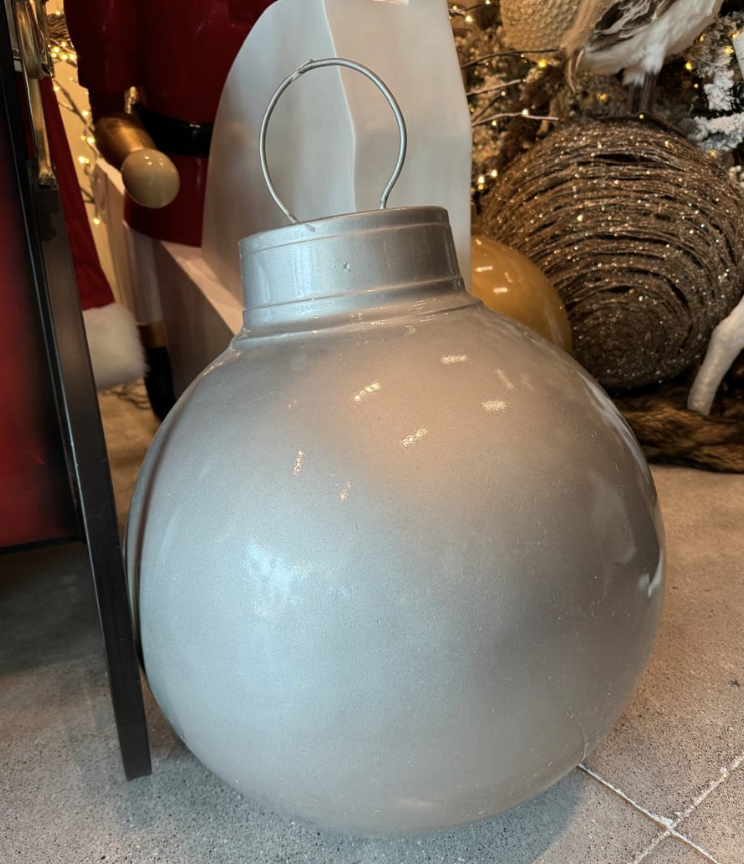 Esfera Fibra Plata