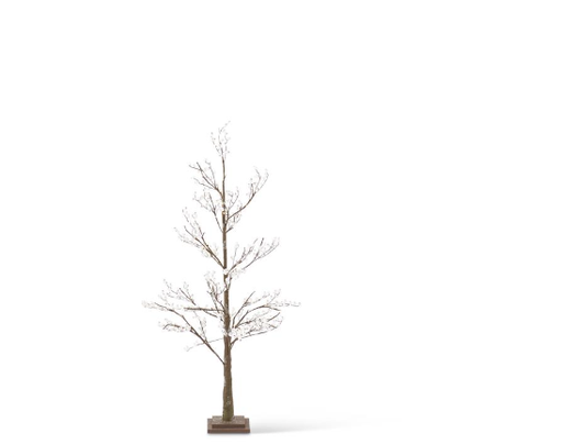 [55189C] Arbol Blanco Berry Led 7.5' 